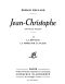 [Gutenberg 61876] • Jean-Christophe, Volume 2 / La Révolte, La Foire sur la Place